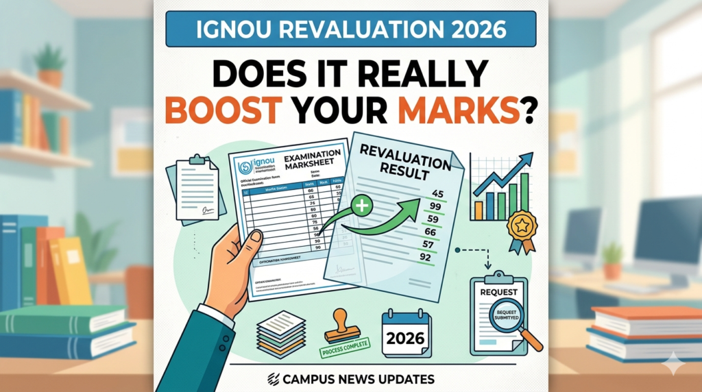 IGNOU Revaluation 2026: Does It Really Boost Your Marks?IGNOU Revaluation 2026: Does It Really Boost Your Marks?